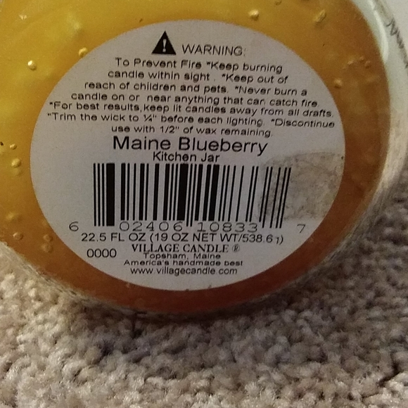 village candle Accents Village Candle Maine Blueberries Lg Kichen
